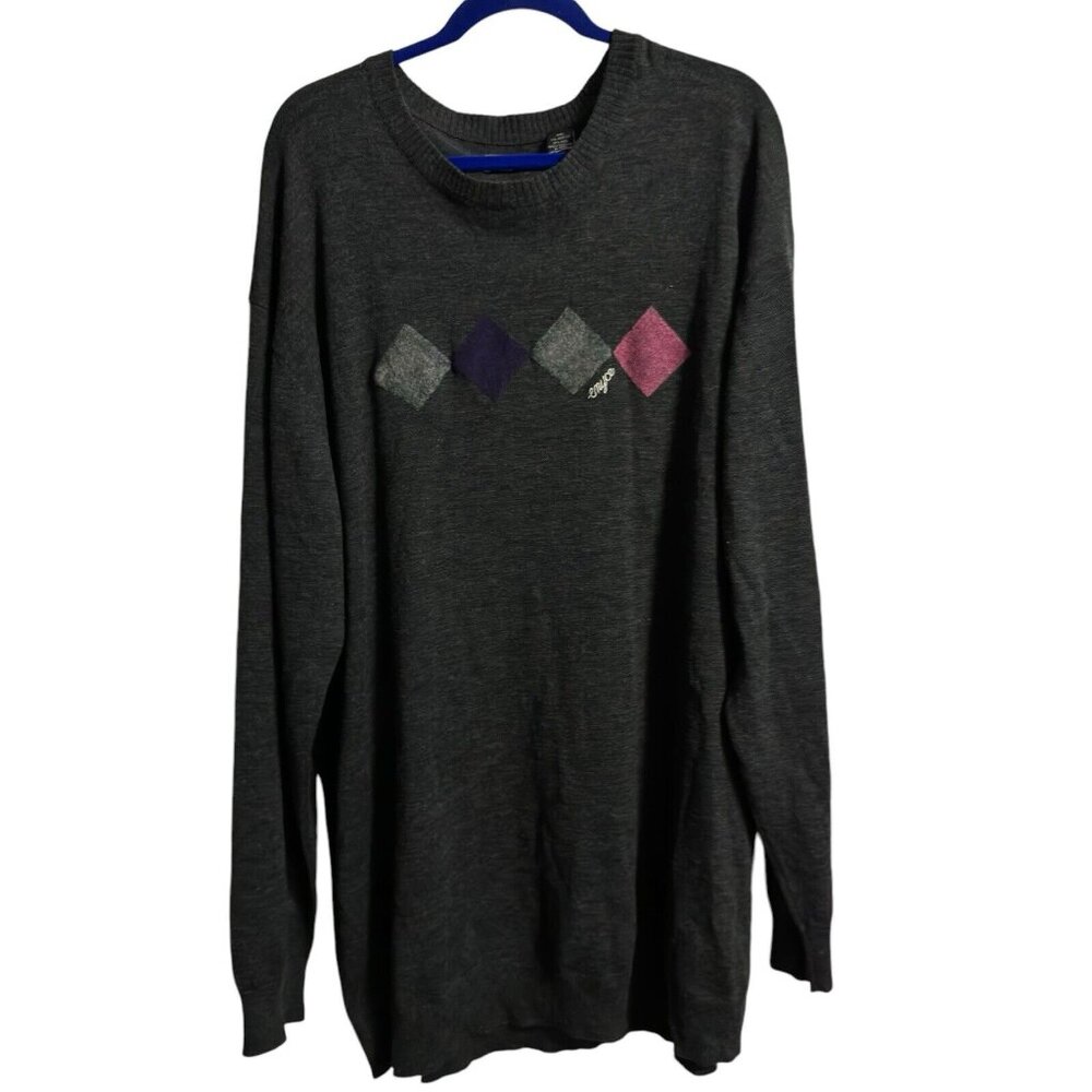 Vintage Enyce Men’s Sweater Wool‎ Blend 3XL Winter Sports Ski Snow Skate Y2k 90s